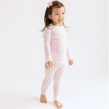 Baby Checks Spring 24 Long Pajamas Pink