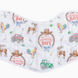 Country Boy Burp Cloth & Bib Combo