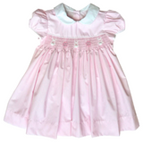 Light Pink Smocked Bunny Dress