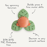 Dino Suction Spinner Toy