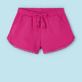 Fuchsia French Terry Shorts