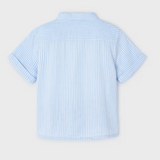 Baby Blue Stripe Button Down Shirt