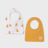 2 Pack Guaze Bib Set