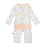 Darby Coverall with Ruffles