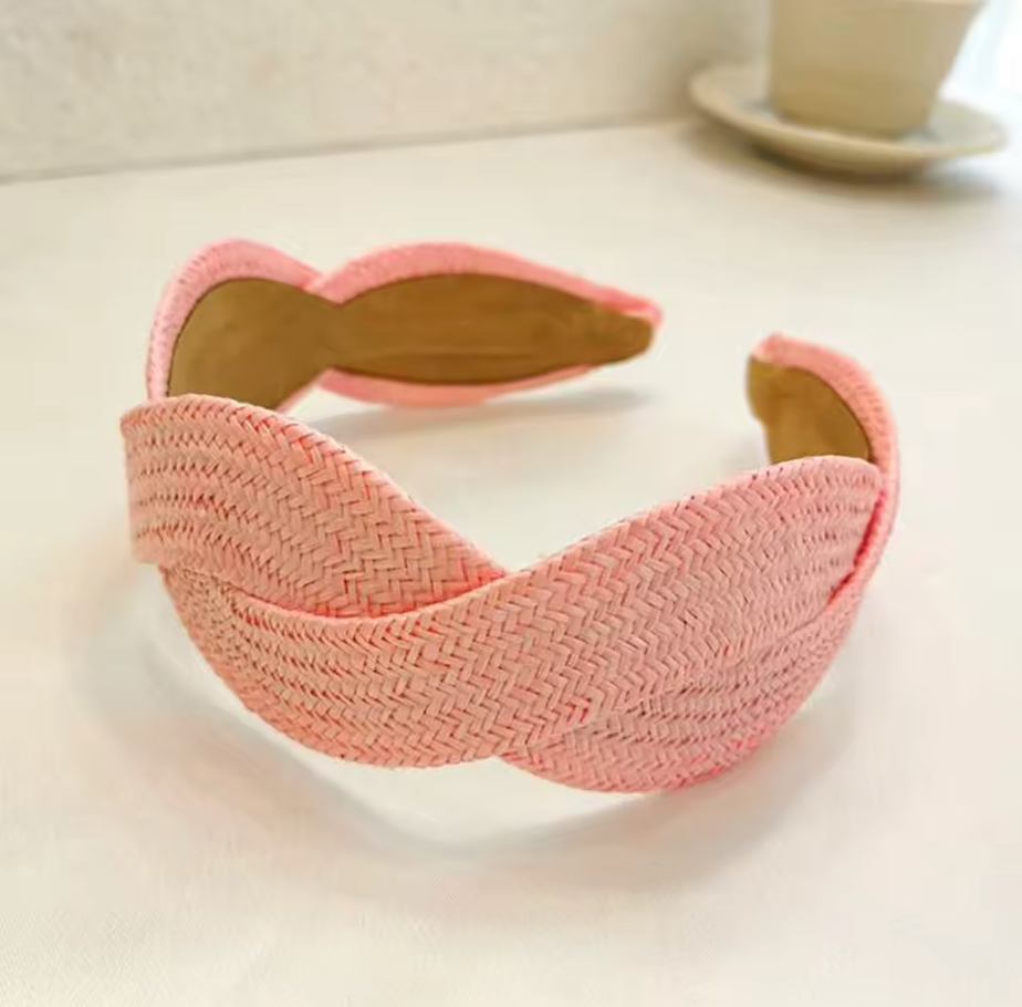 Rattan Twist Headband - Color Options