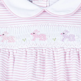 Hoppity Hop Smocked Flutters Dress