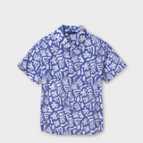 Boy Printed Shirt Azul