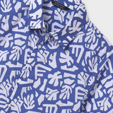 Boy Printed Shirt Azul