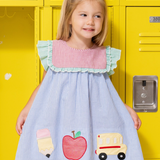 School Days Embroidered Dress