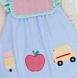 School Days Embroidered Dress