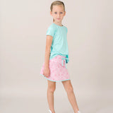 Tiffany Skort - Don't Worry Be Happy, Totally Turquoise