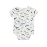 Sharks Short Sleeve Bodysuit