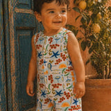 Shortie Romper - Palermo Picnic