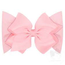 Small King Grosgrain Bow Matching Cotton Jersey Baby Headband