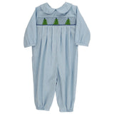 Smocked Trees - Dressy Bubble Long