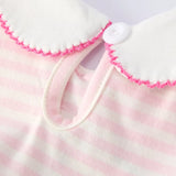Strawberry Dress Ruffle Peter Pan Collar
