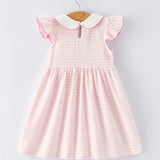 Strawberry Dress Ruffle Peter Pan Collar