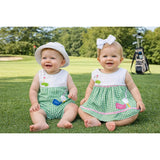 Sunsuit with Golf Themed Applique
