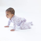 Sweet Dream Floral - 2 Way Ruffle Zipper