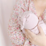 Top & Bottom 4Pc Newborn Set - Dusty Rose