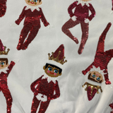 Kids White Elf On The Shelf Sweatshirt