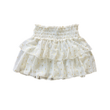 Golden Dot Tiered Skirt