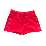 Classic Tween Short with Star Embroidery