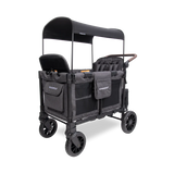 W4 Luxe Quad Stroller Wagon - Volcanic Black