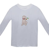 White Houston Shirt - Hunting Dog