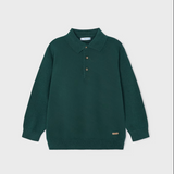 Alpine Long Sleeve Knit Polo