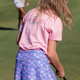 Girls' Pro Performance Short Sleeve T-shirt – Azalea Blossom Art