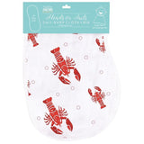 Heads or Tails 2-in-1 Burp Cloth and Bib