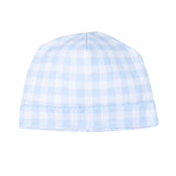 Baby Checks Hat - Blue