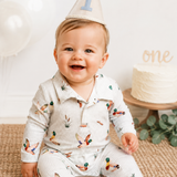 Duck Pond L/S Polo One-Piece