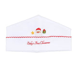 Jolly Holiday Emb Baby's First Christmas Hat