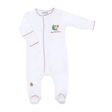 Jolly Holiday Emb Baby's First Christmas Footie