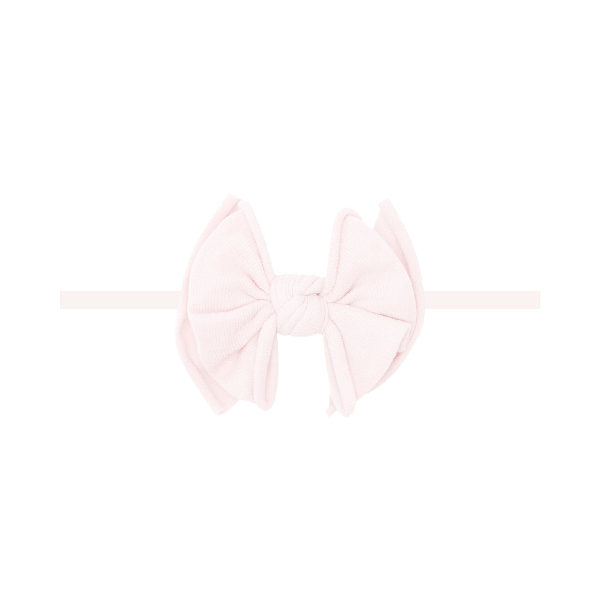Baby Fab® Skinny Soft Nylon Bow Headband | Color Options