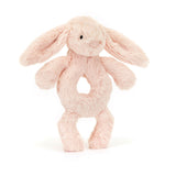 Bashful Blush Bunny Ring Rattle