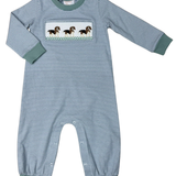 Beagle Smocked Romper