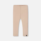 Rib Leggings - Beige