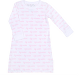 Big Sister Print Long Sleeve Nightdress