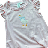 Goose Flutter Sleeve Light Pink