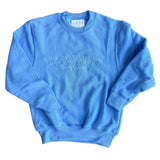 Blue Mount Pleasant Embroidered Sweatshirt