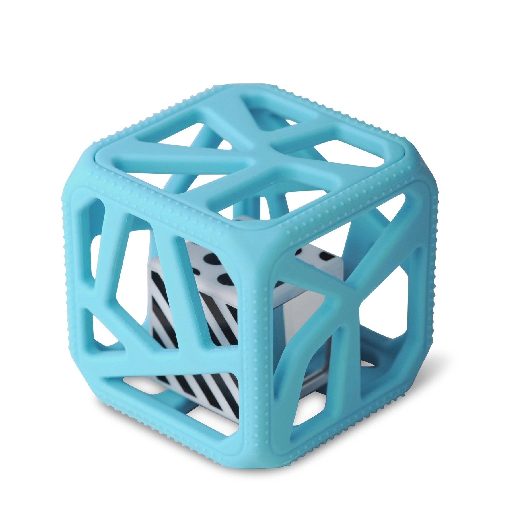Chew Cube - Silicone Teether Rattle
