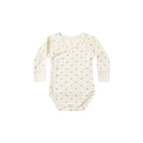 Side Snap Bodysuit || Blue Ditsy