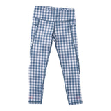 Girl's Athletic Legging - Bluefin Gingham