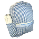 Pre-Order Medium Backpack with Pockets - Baby Blue