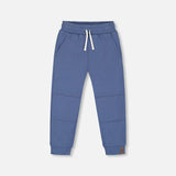 Fleece Sweatpants with Pockets - Blue