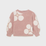 Blush Baby Flower Jacquard Sweater