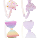 Girls Glitter Bow Headbands